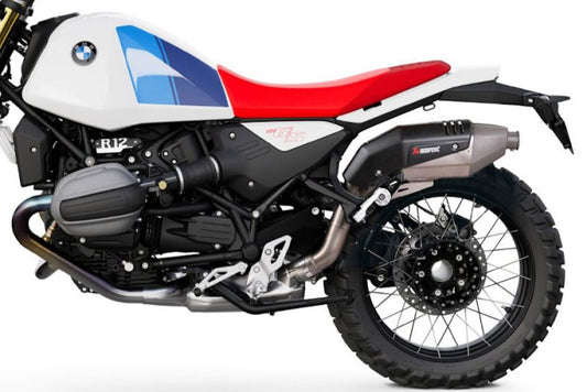High-mounted Exhaust Unit Garage-Akrapovic R 12 G/S - titanium image 0