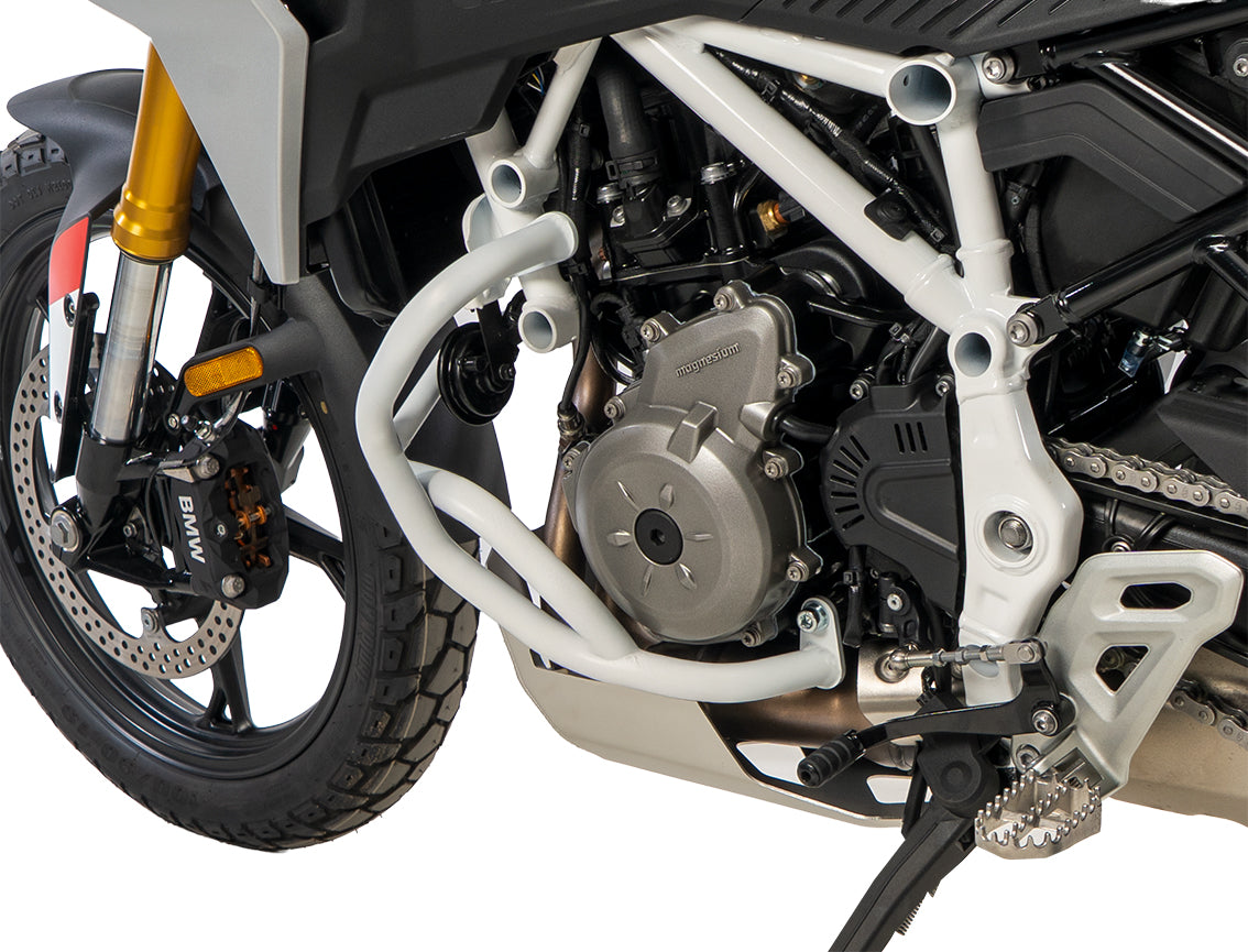 Hepco & Becker White Engine Guard for BMW F 450 GS (2026-)