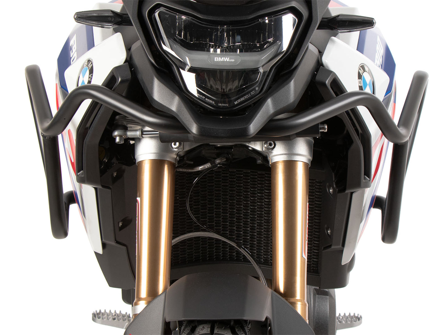 Hepco & Becker tank guard for BMW F 900 GS (2024-) - front view