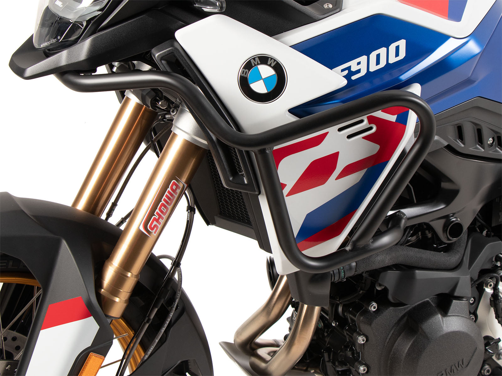 Hepco & Becker tank guard for BMW F 900 GS (2024-) - left side detail