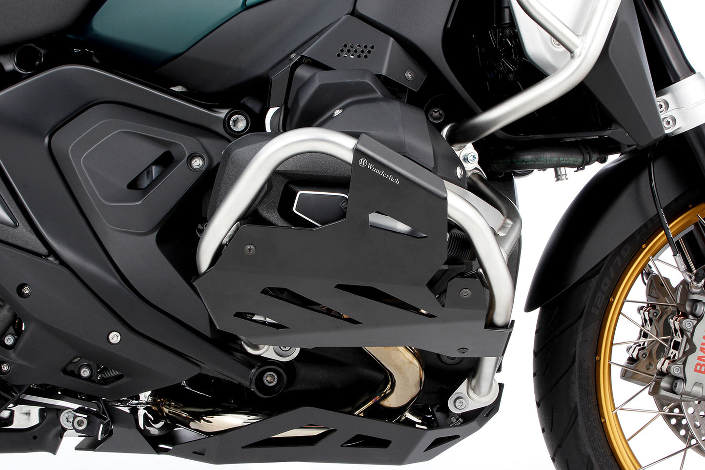 Wunderlich cylinder head protection for original engine protection bar R1300GSA image 1