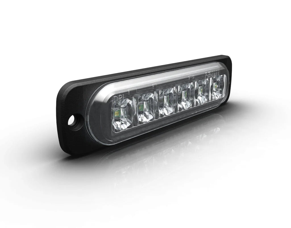 DRL Visibility Lighting Kit with Flush Mount - White or Amber image 0