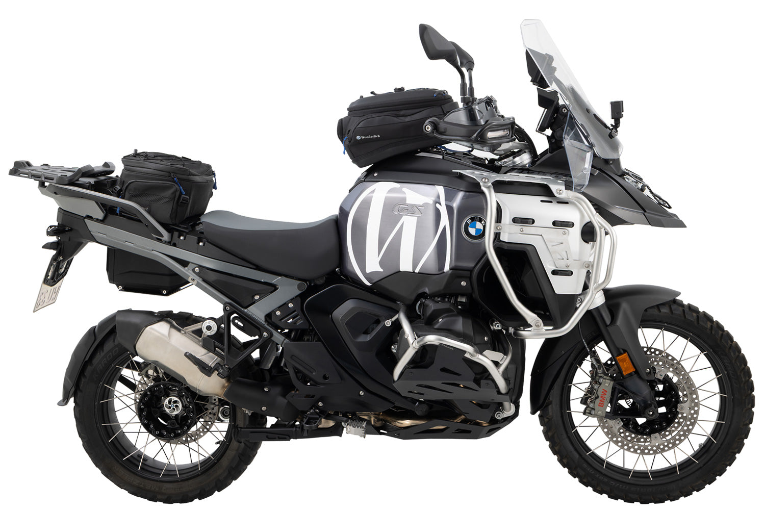 Wunderlich Tank protection ULTIMATE PRO R 1300 GS Adventure - Black or Stainless image 11