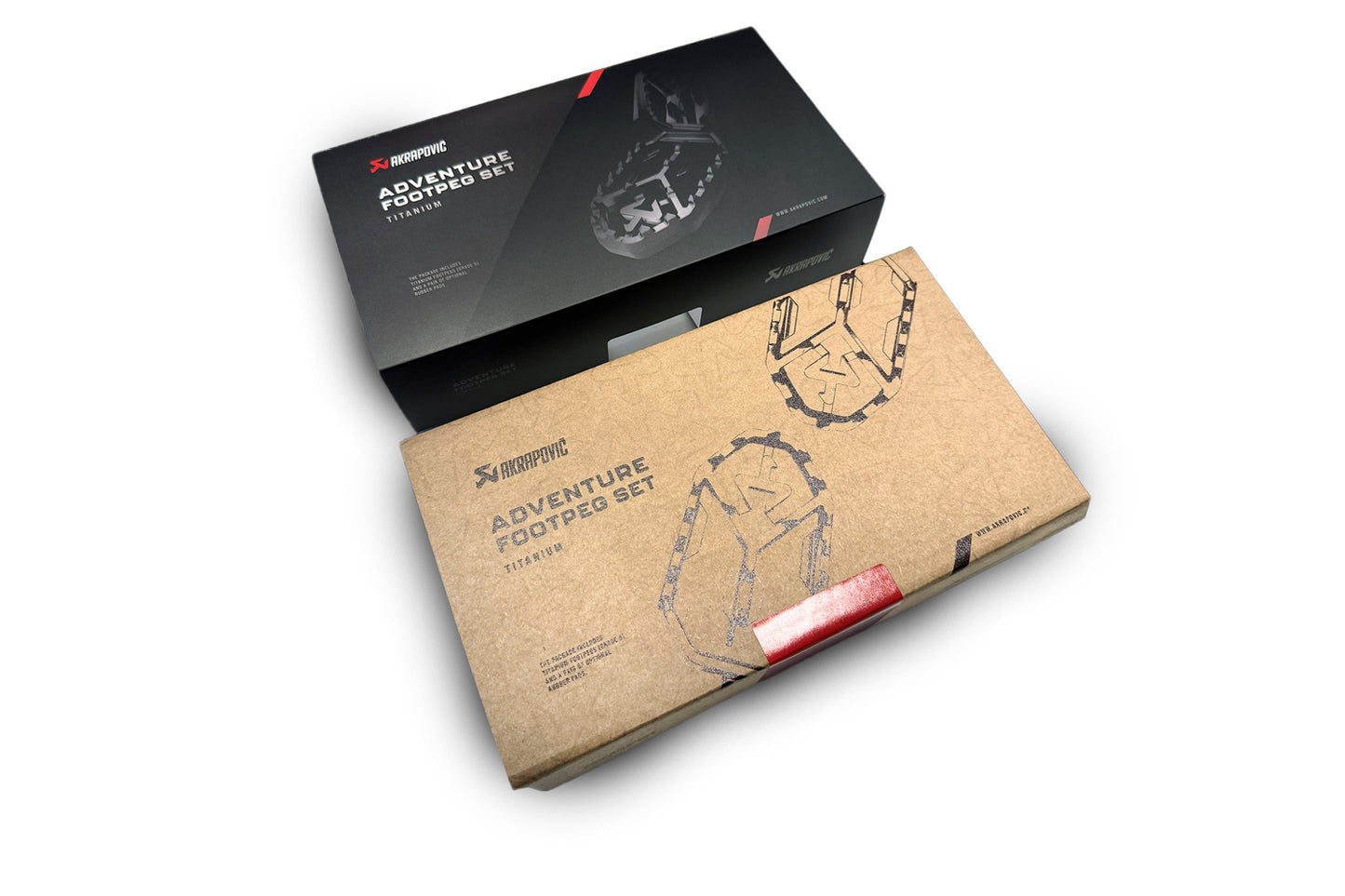 Akrapovic BMW Adventure footrest set - titanium image 3