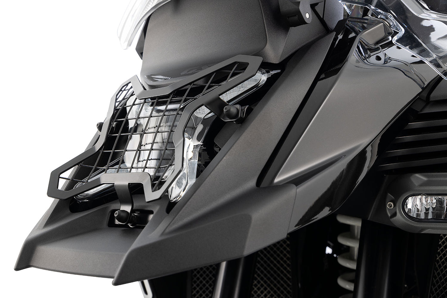 Wunderlich headlight protection grille removable R 1300 GS - black image 1