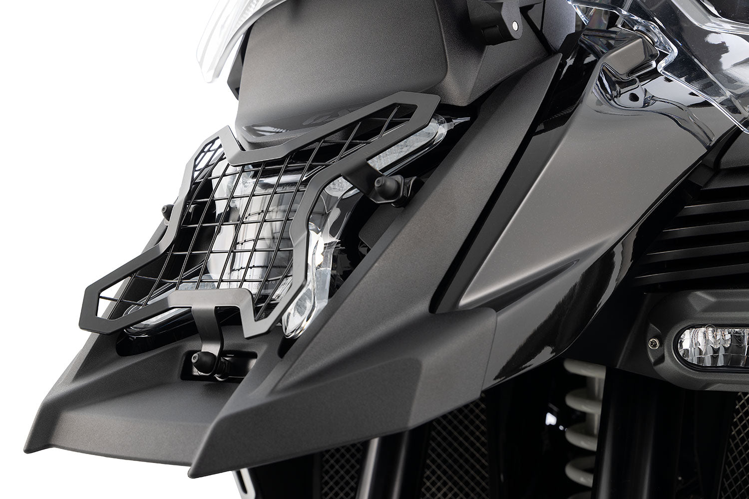 Wunderlich headlight protection grille removable R 1300 GS - black image 1