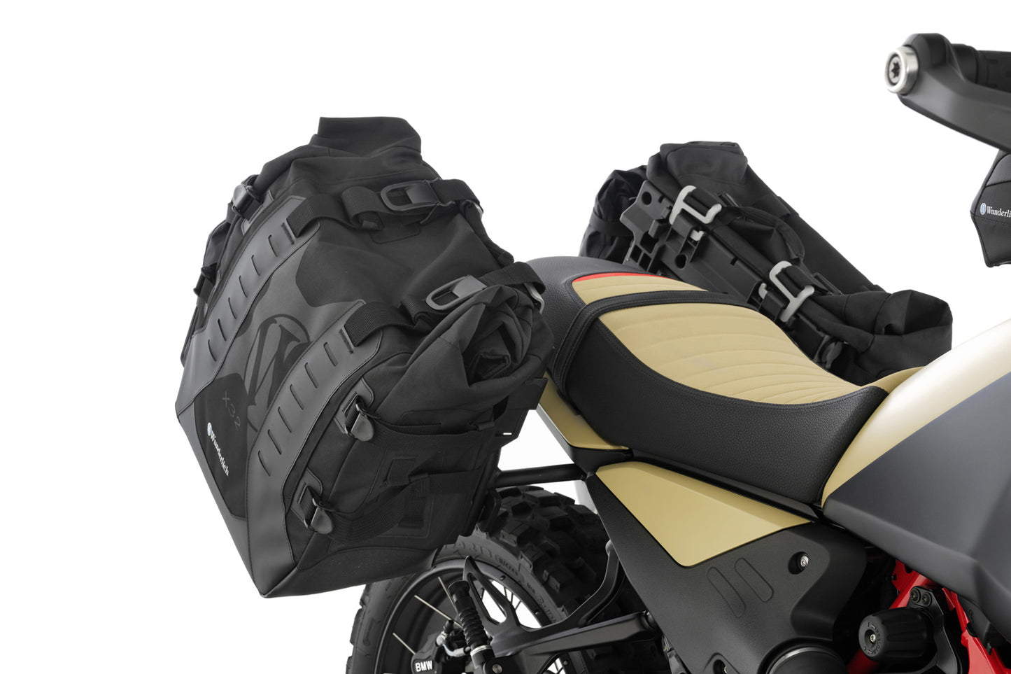 Wunderlich luggage system – X-BAG side bags with X-RACK light for R 12 G/S - Set image 4