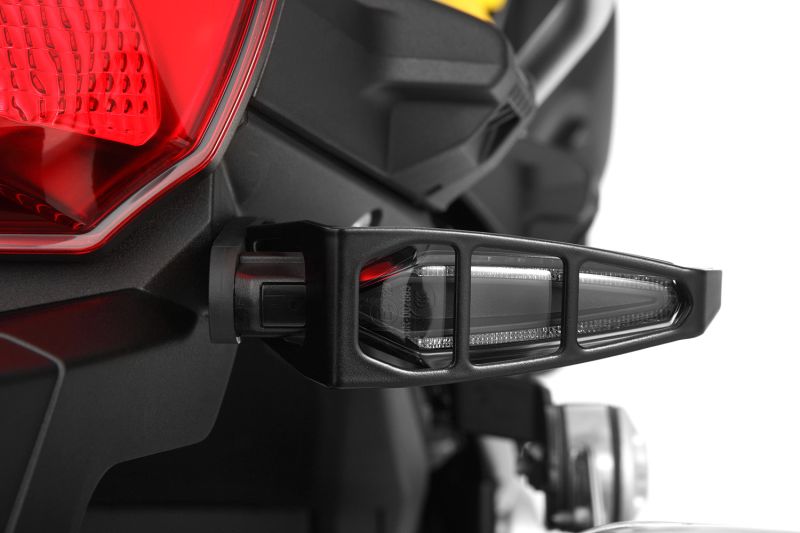 Indicator protection bar for LED multifunctional indicator - Long - Set - Black image 1