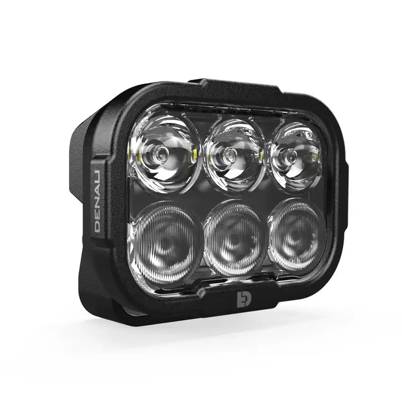 DENALI DL-6 Driving Light w/ DataDim Technology, 6-LED, Elliptical Hybrid Beam image 0