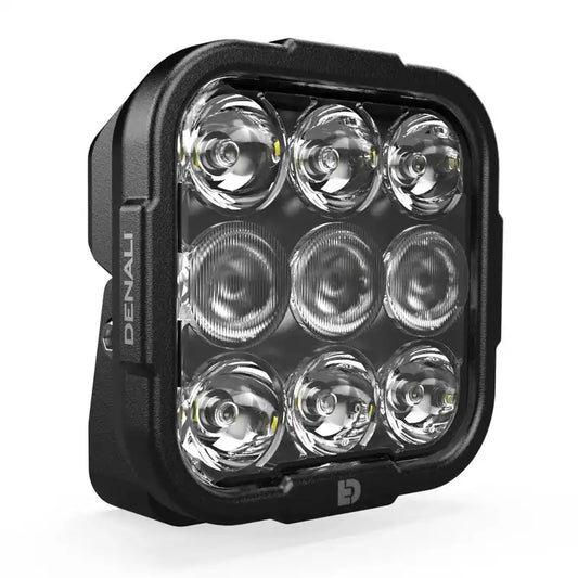 DENALI DL-9 Driving Light w/ DataDim Technology, 9-LED, Elliptical Hybrid Beam image 0