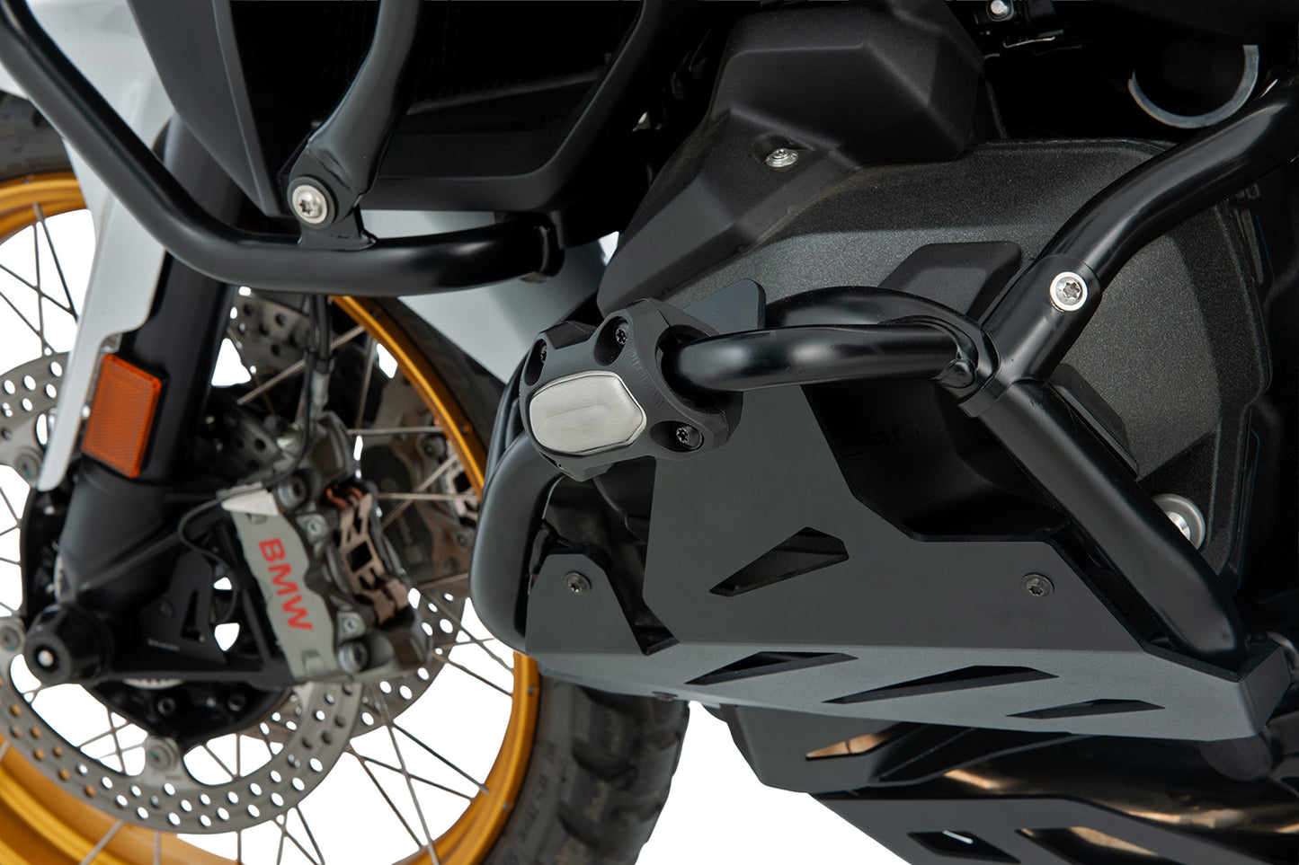 Wunderlich crash bar protector set GUARD - 18mm - 22mm or 25mm - black image 1
