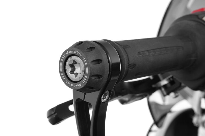 Wunderlich Pro-Sports handlebar end weights - Set - black image 0