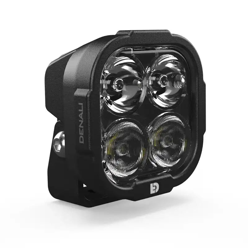 DENALI DL-4 Driving Light w/ DataDim Technology, 4-LED, Elliptical Hybrid Beam image 0