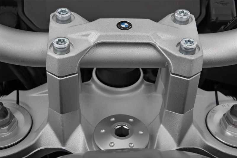 Wunderlich handlebar riser ERGO PRO for models without BMW Navi - 40mm - silver image 4