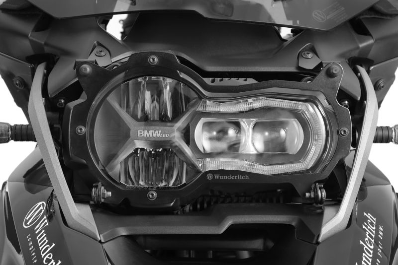 Wunderlich Headlight protector foldable CLEAR - black image 1