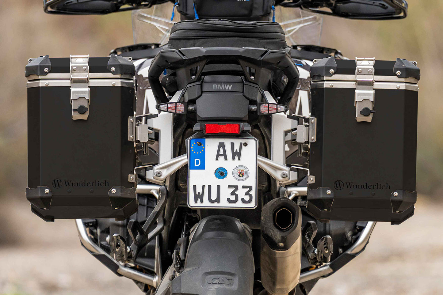 Wunderlich case set EXTREME DirectLock R 1300 GS Adventure -  black or aluminium image 2