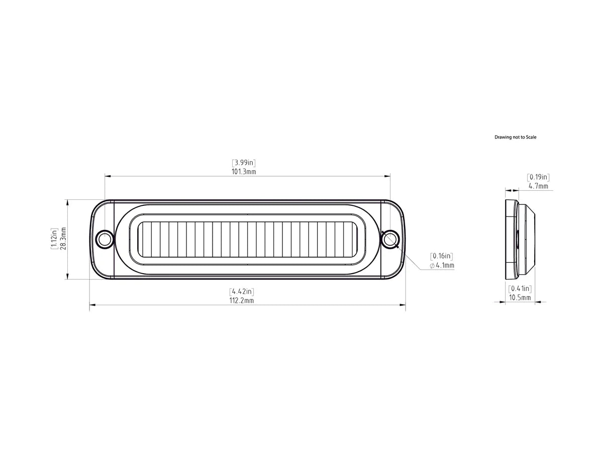 DRL Visibility Lighting Kit with Flush Mount - White or Amber image 5