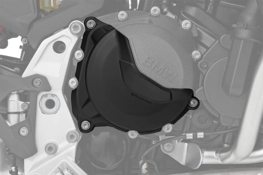 Wunderlich Engine protection cover set for clutch and alternator cover - black image 0