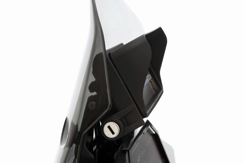 Wunderlich Glare Shield for BMW Navigator ConnectedRide - black image 4