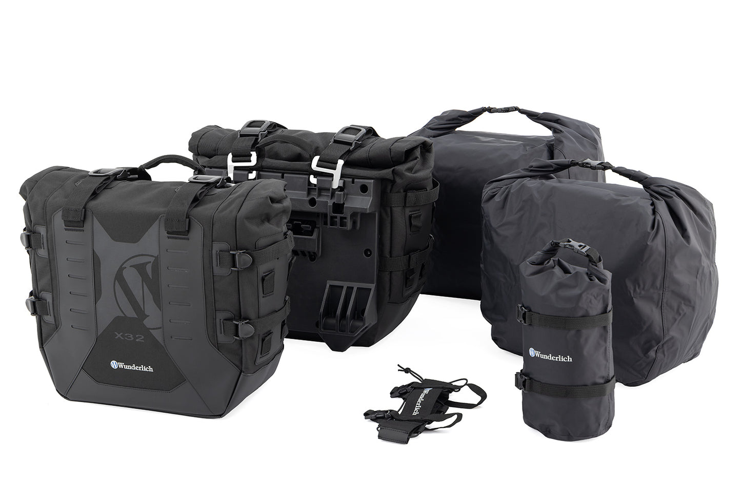 Wunderlich Side Bags X-BAGS X32 - Set - black image 2