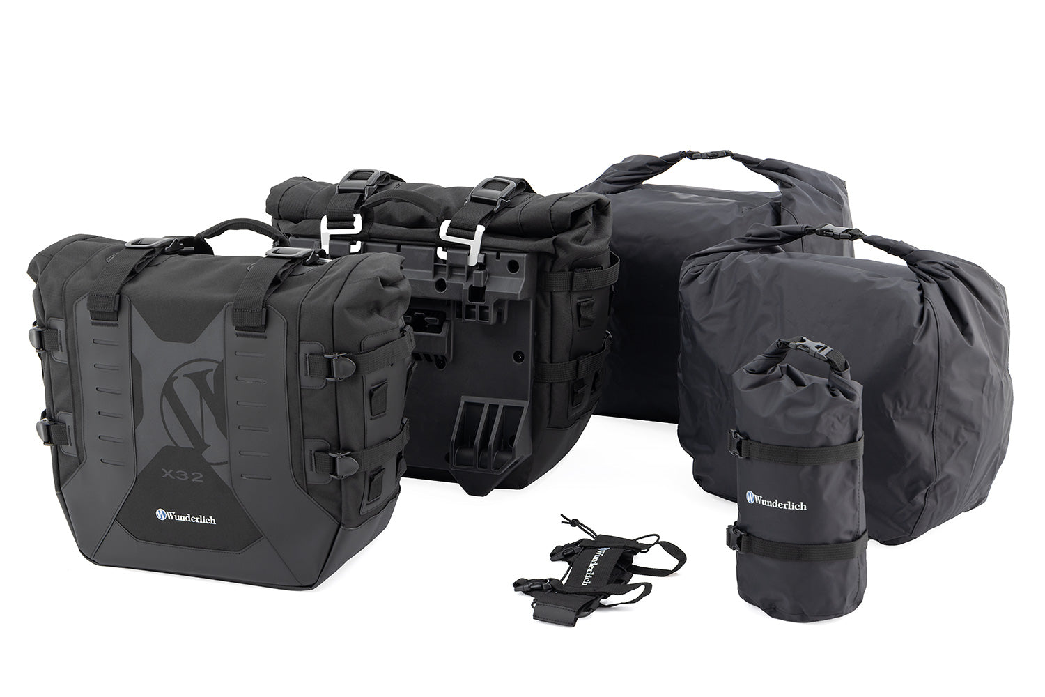 Wunderlich Side Bags X-BAGS X32 - Set - black image 2