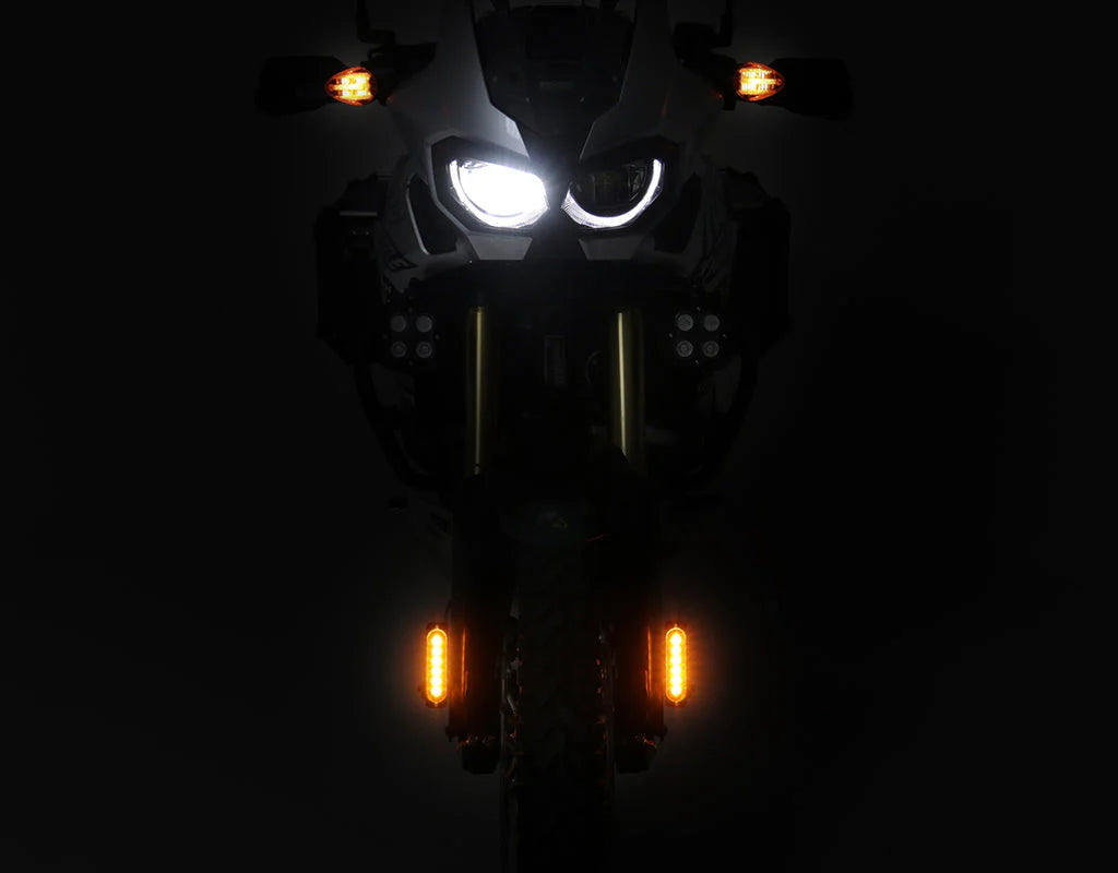 DRL Visibility Lighting Kit with Flush Mount - White or Amber image 4