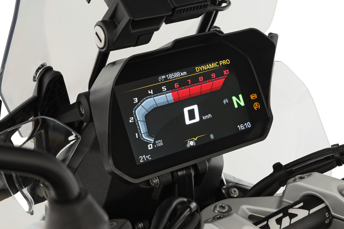 Wunderlich TFT display anti-theft device with glare protection preparation image 1