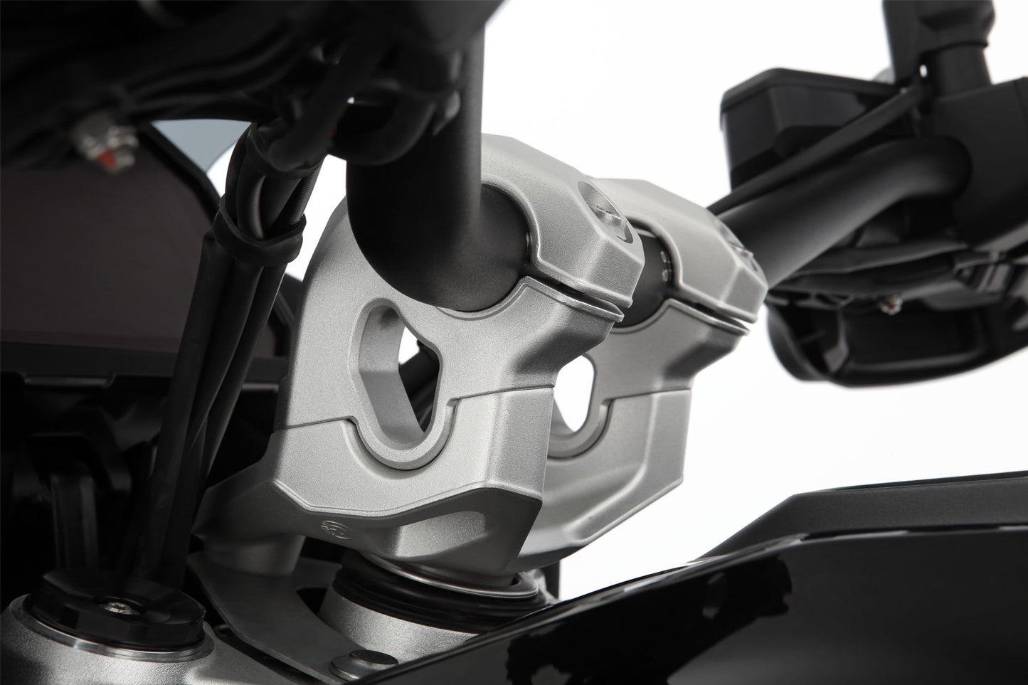 Wunderlich ERGO+ handlebar riser R 1300 GS (Adventure) - silver image 3