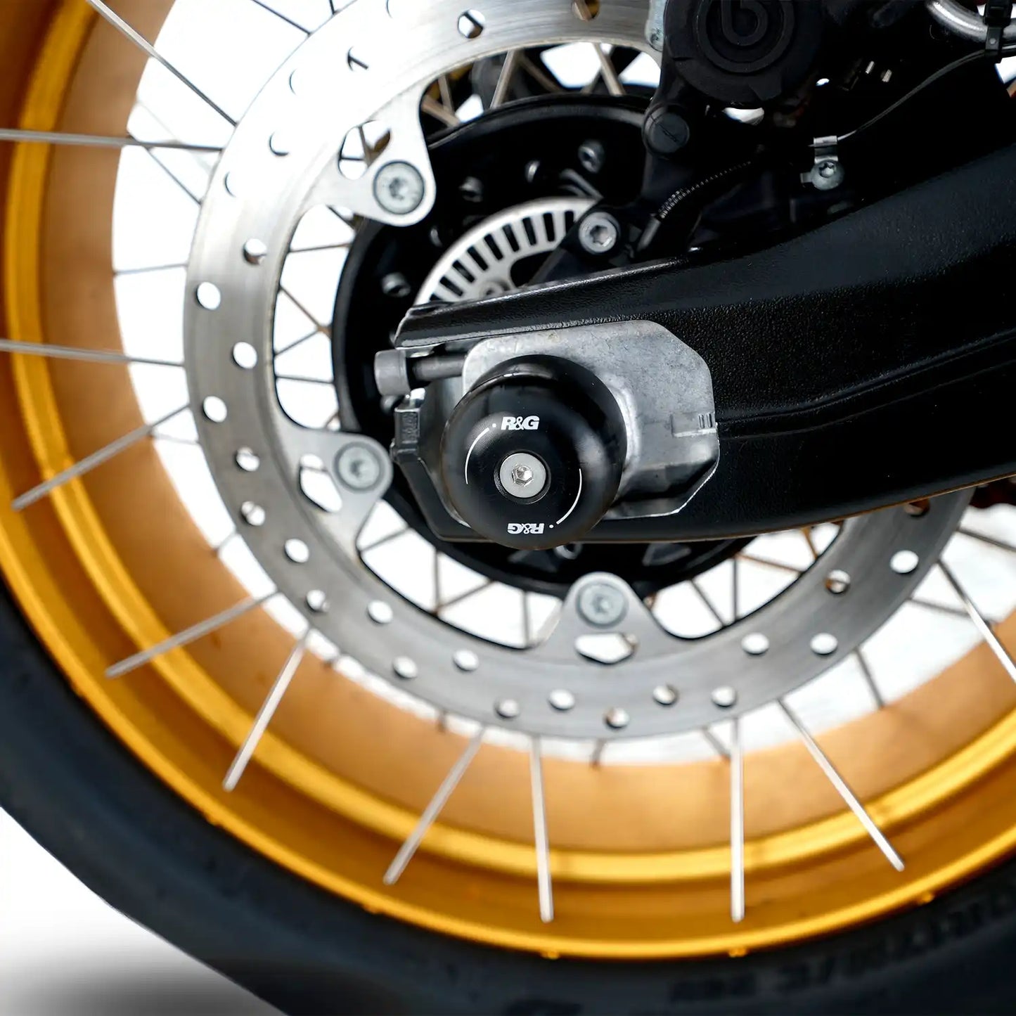 R&G Swingarm Protectors for BMW F800GS 24-/F750GS/F850GS image 4