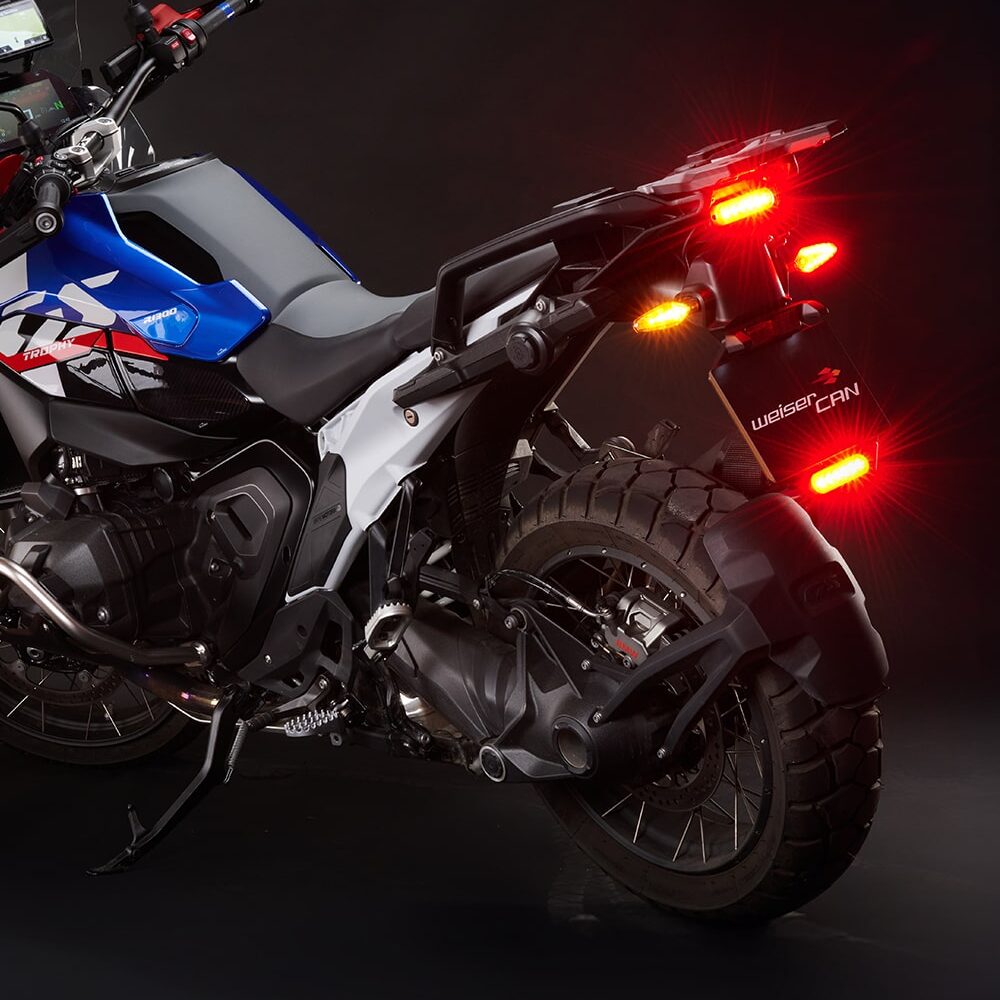 WEISER HIGH LEVEL B6 BRAKE LIGHT BRACKETS FOR BMW R 1300 GS - GSA image 3