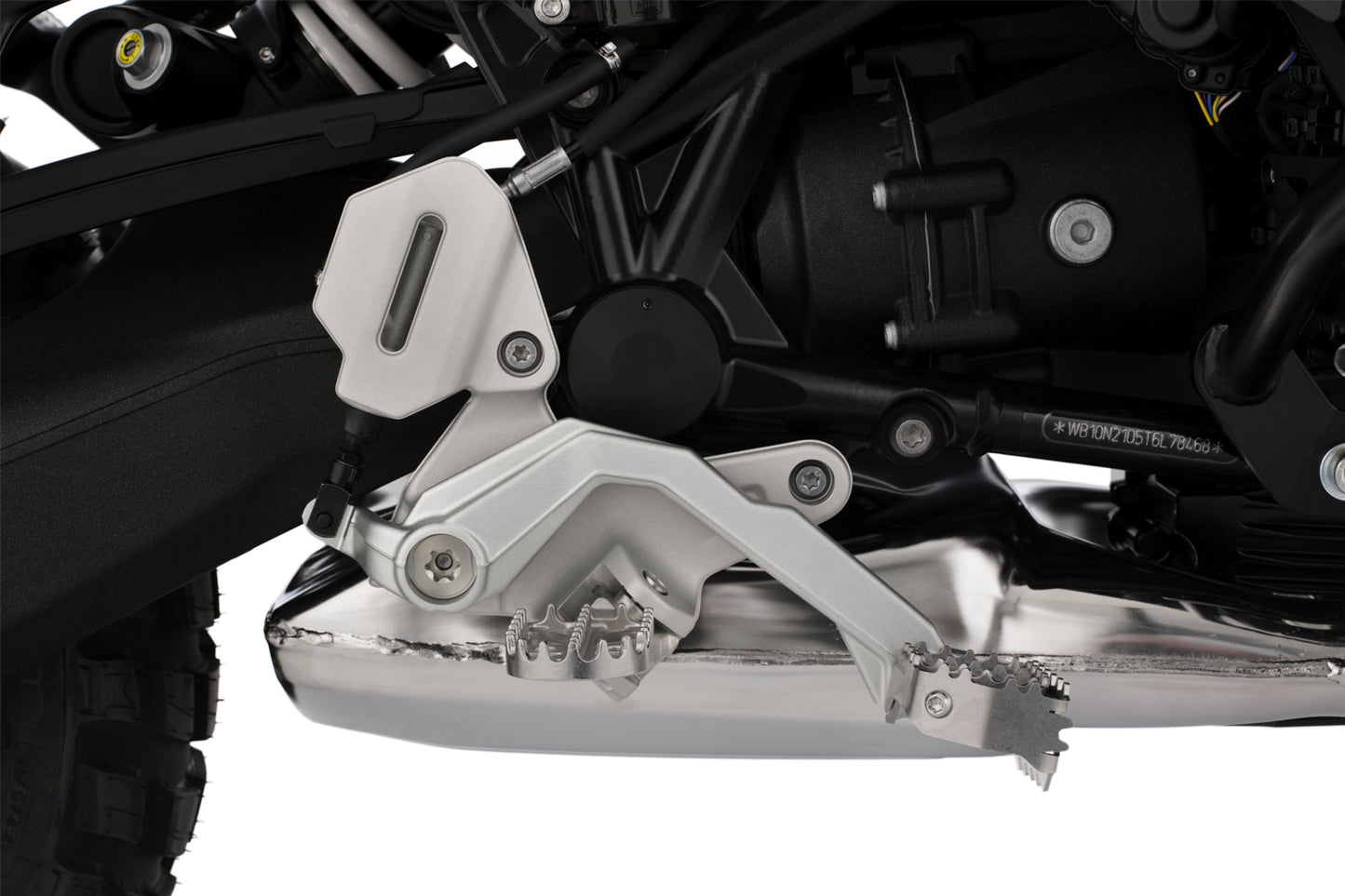 Wunderlich Enduro brake lever enlarger - stainless steel image 3
