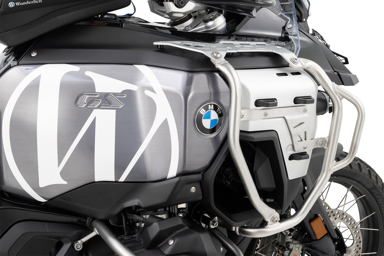 Wunderlich Tank protection ULTIMATE PRO R 1300 GS Adventure - Black or Stainless image 10