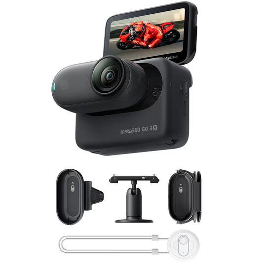 nsta360 GO 3S Action Camera - Motorcycle POV Bundle image 0