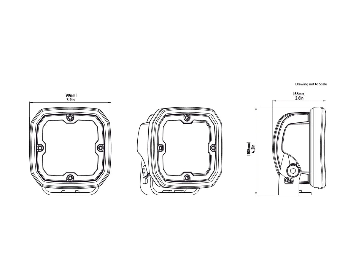 D4 LED Light Pod with DataDim™ Technology image 3