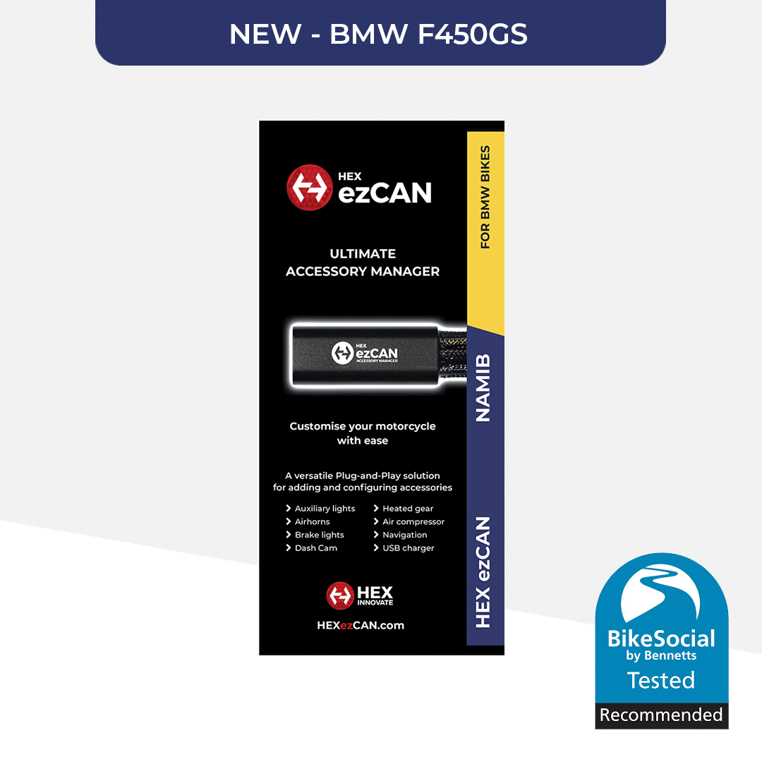 HEX ezCAN Namib for BMW F 450 GS