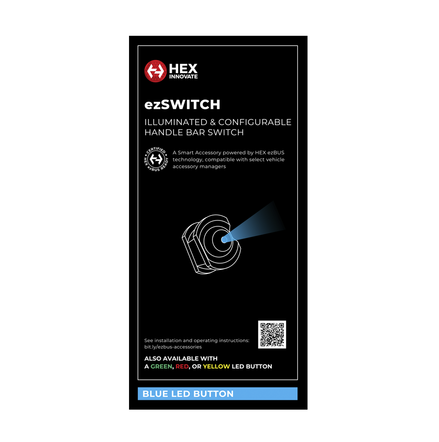 HEX ezSWITCH KIT with LED - Blue