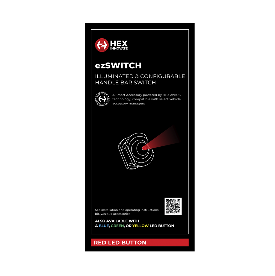 HEX ezSWITCH KIT with LED - Red
