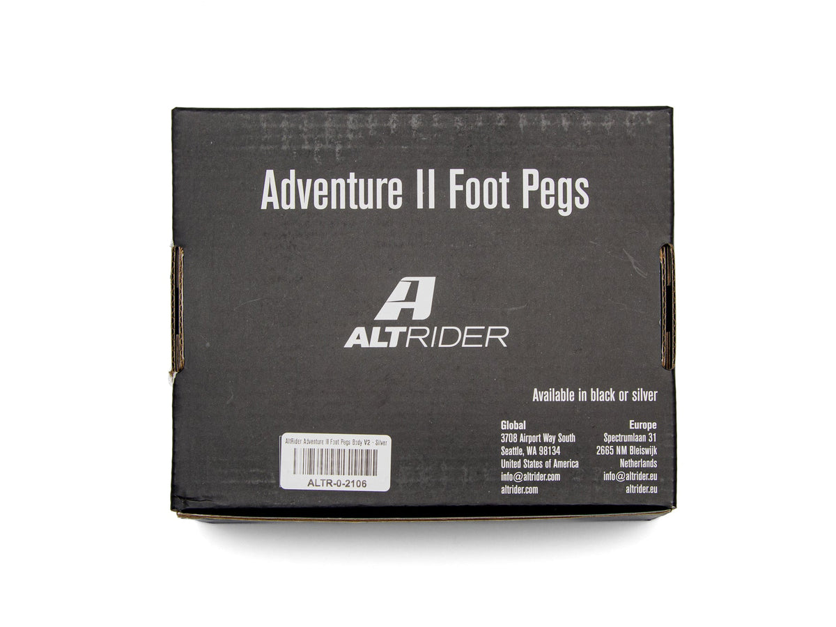 AltRider Adventure II Foot Pegs - Black