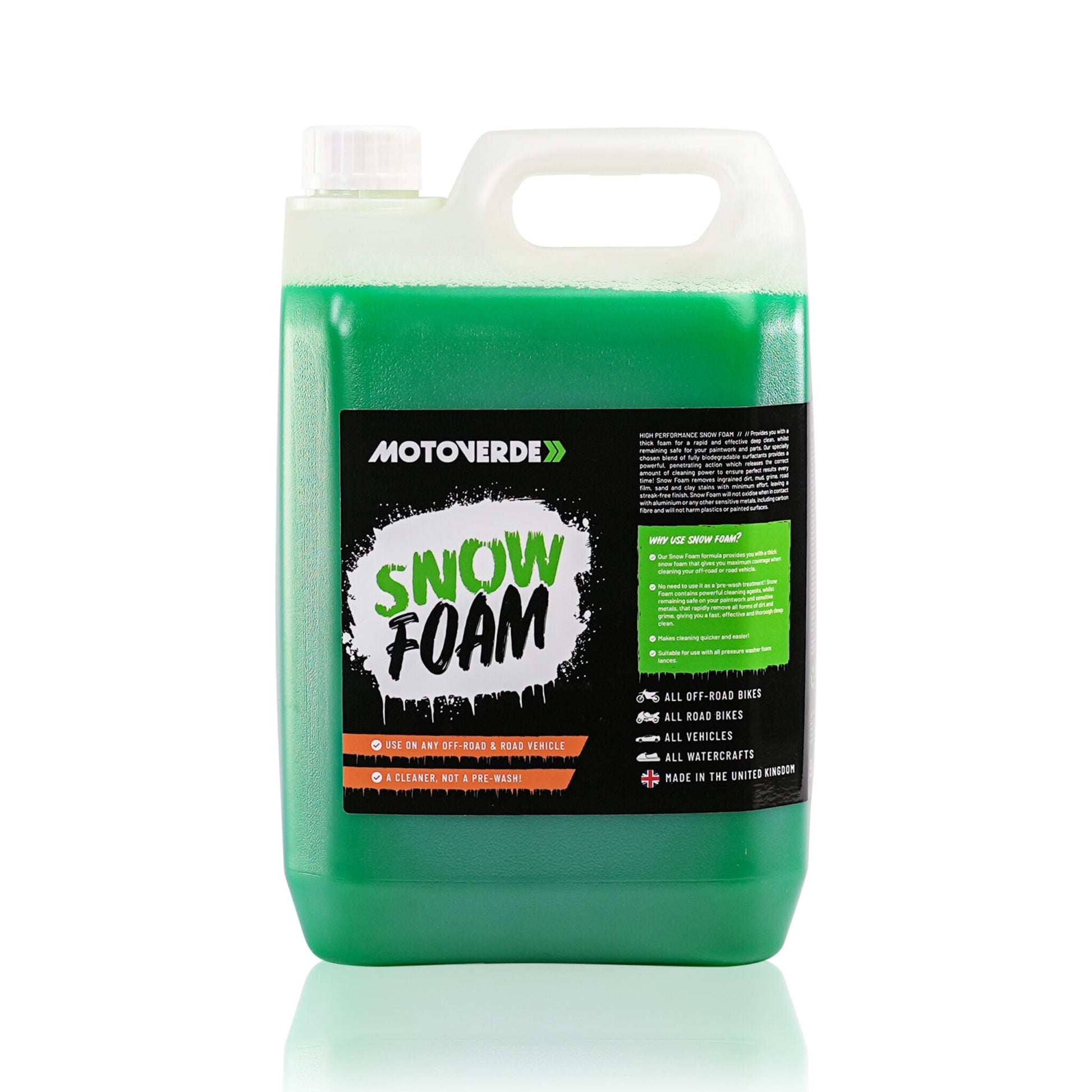 Motoverde Snow Foam 5L Refill