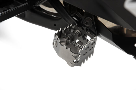 Wunderlich Enduro brake lever enlarger - stainless steel image 0