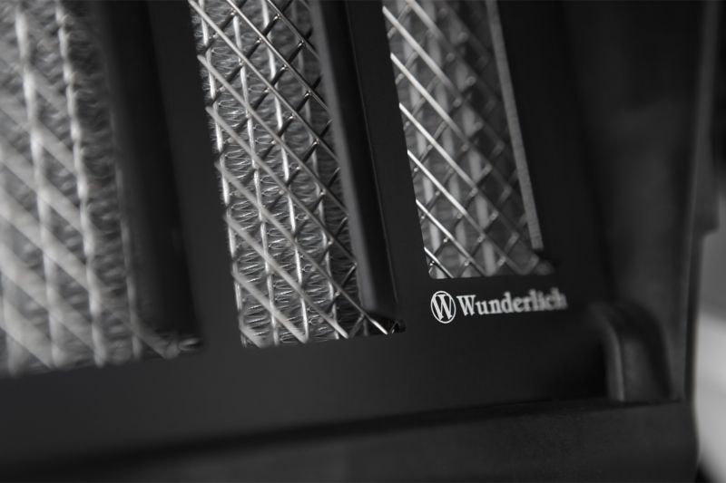 Wunderlich EXTREME radiator protection grille - black image 1