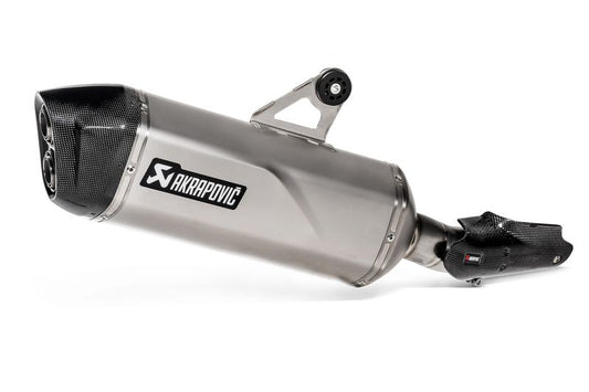 Akrapovič Slip-On Exhaust System R 1250 GS (Adv) Titanium image 0