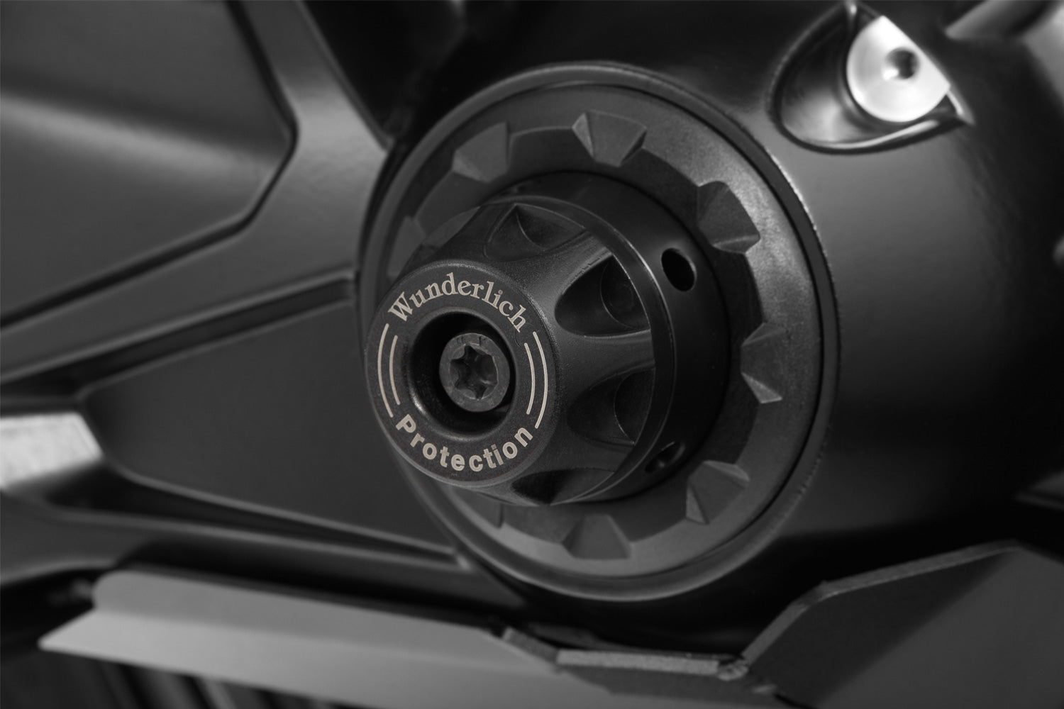 Wunderlich Doubleshock cardan protection pad for hub tunnel - black image 0