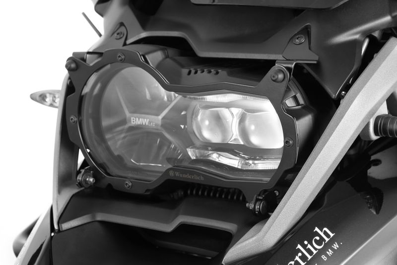 Wunderlich Headlight protector foldable CLEAR - black image 2