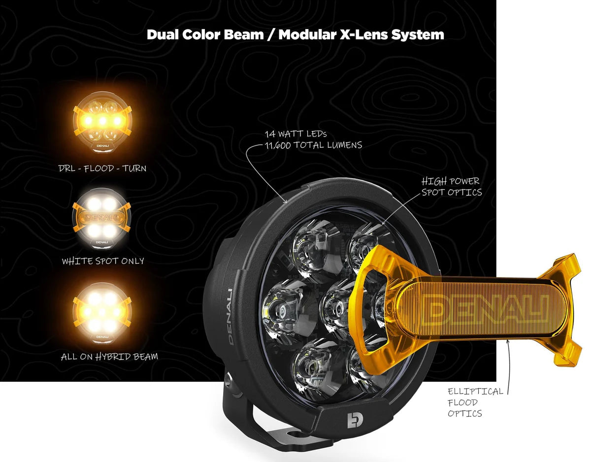 D7 PRO Multi-Beam Driving Lights with Modular X-Lens System image 2