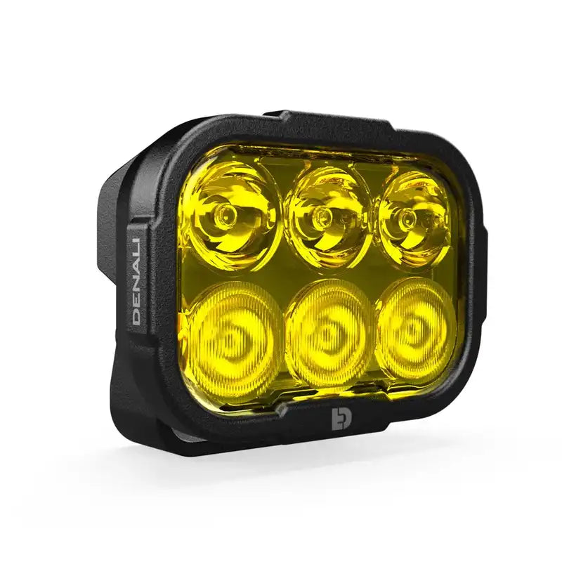 DENALI DL-6 Driving Light w/ DataDim Technology, 6-LED, Elliptical Hybrid Beam image 1
