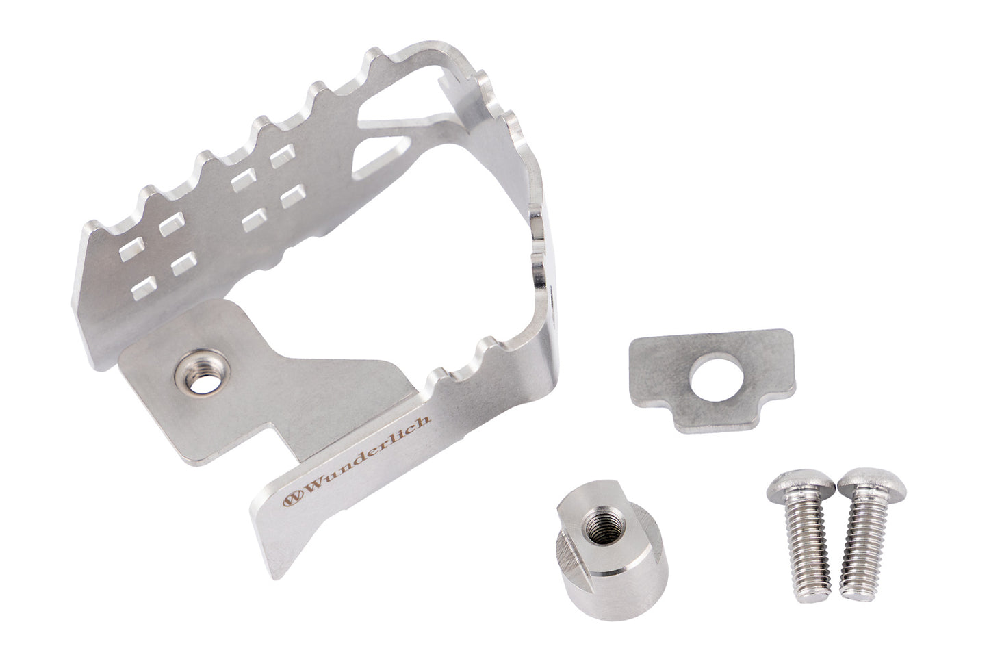 Wunderlich Enduro brake lever enlarger - stainless steel image 5