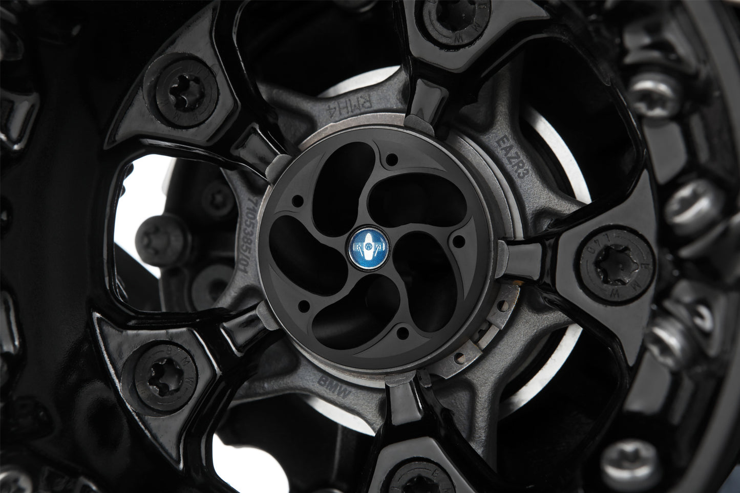 Wunderlich Doubleshock cardan protection pad for hub tunnel - black image 3