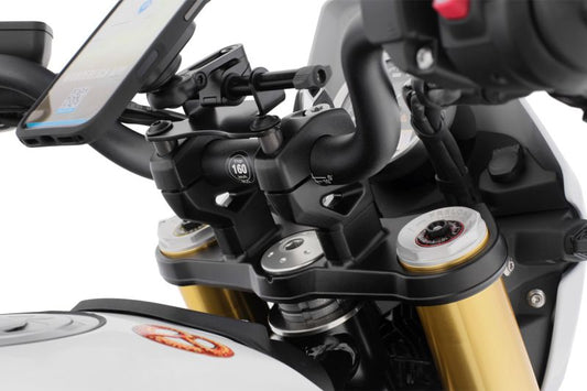 Wunderlich Handlebar Riser ERGO R 12 G/S - 20mm - black image 0