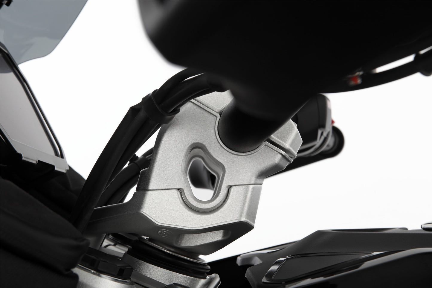 Wunderlich ERGO+ handlebar riser R 1300 GS (Adventure) - silver image 4